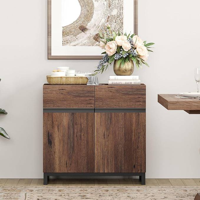 WAMPAT Sideboard Buffet Cabinets, Modern Sideboard - Image 3