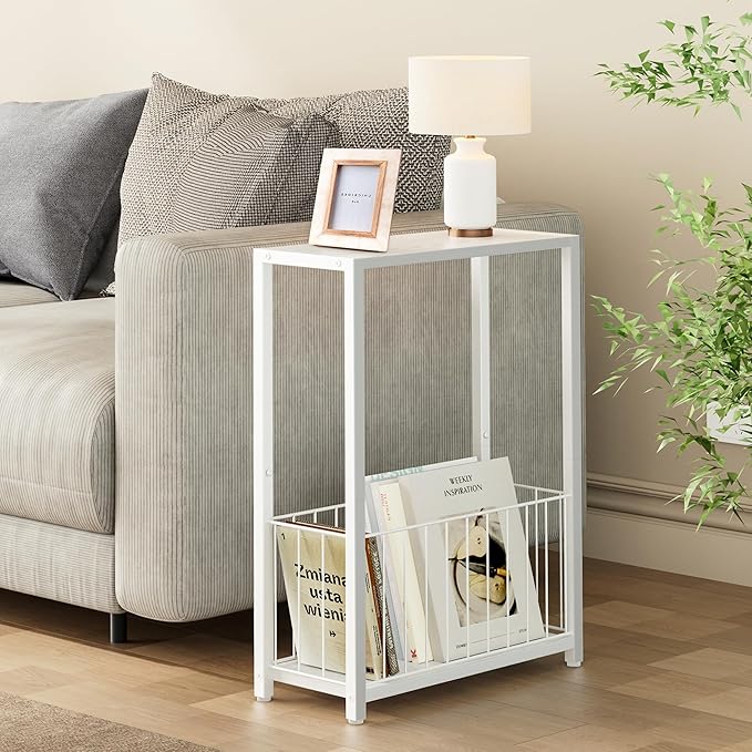 Homleke Narrow Side Tables Set of 2 - Image 2