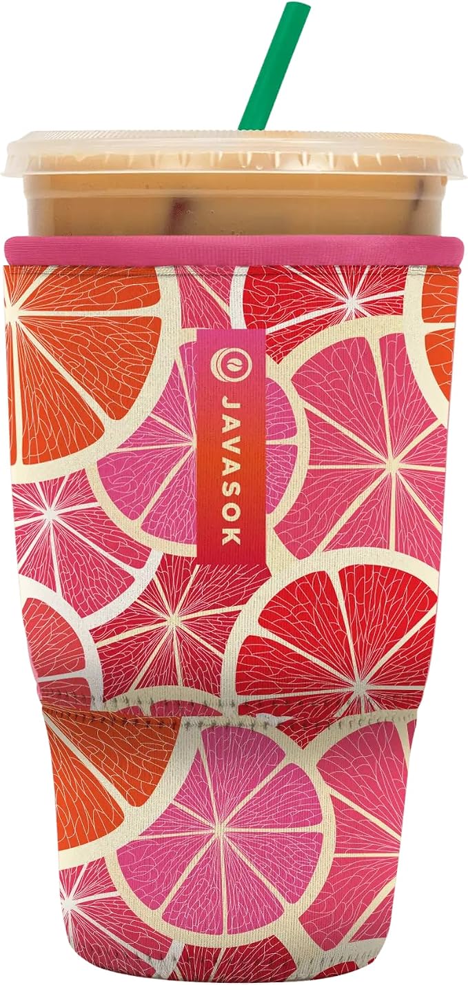 Sok It JavaSok Iced Coffee & Cold Soda Insulated Neoprene Cup Sleeve by SokIt