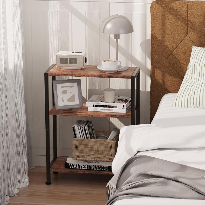 3-Tier Side Table, Small End Table, Sofa Side Table - Image 4