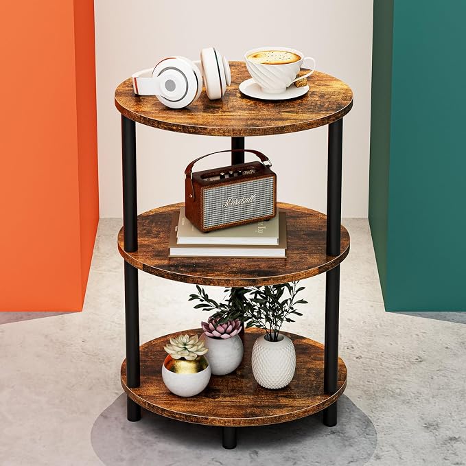 Round Small End Table by RISWER