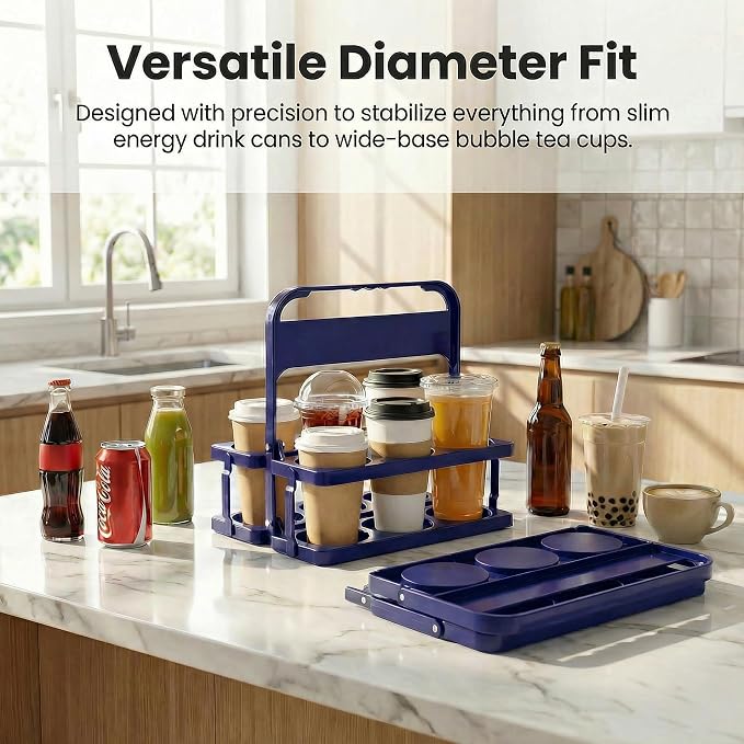 6 Cup Drink Carrier for Delivery - Image 7