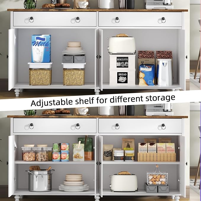 4 EVER WINNER 55" Large Buffet Cabinet - Image 5