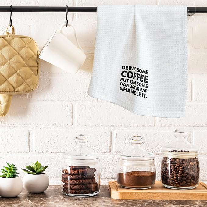 Coffee Bar Kitchen Towels - Image 4