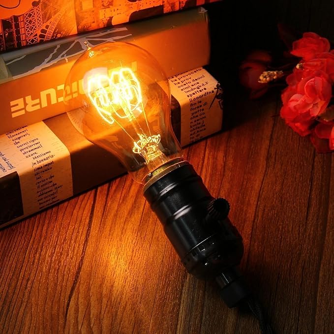 GOENDR Edison Bulb A19, Vintage Incandescent Light Bulbs - Image 5