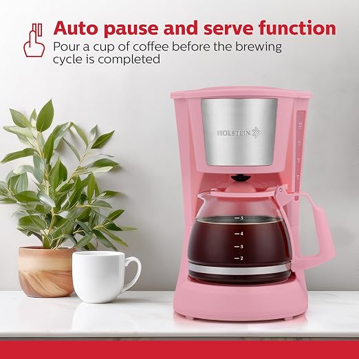 Holstein Housewares 5 Cup Drip Coffee Maker – Compact and User-Friendly - Image 5