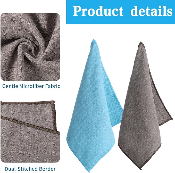 4 Pcs Barista Cloth, Coffee Machine Cloth Coffee Machine Accessories 30 x 30 CM - Image 3