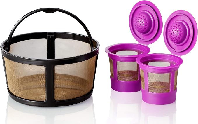 GoodCups Keurig K-Duo Coffee Filter and 2 Reusable K-Cups by GoodCups