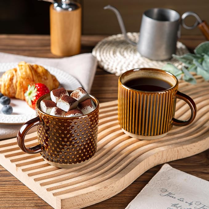 GBhome 6OZ Stackable Coffee Mugs - Image 5