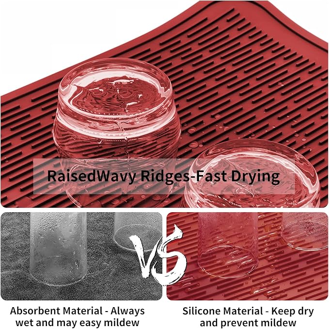 ZLR Heavy-Duty Silicone Dish Drying Mat - Image 2