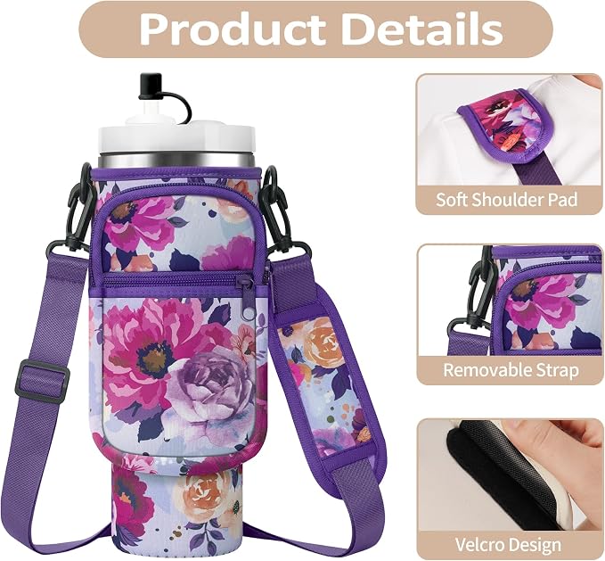 AceTreker Water Bottle Carrier Bag - Image 6