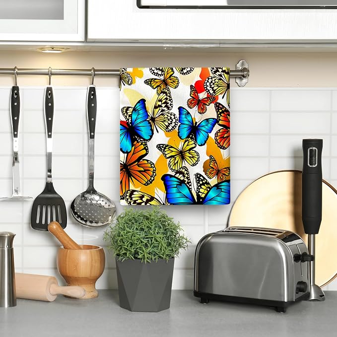 Butterfly Kitchen Dish Towels - Image 4
