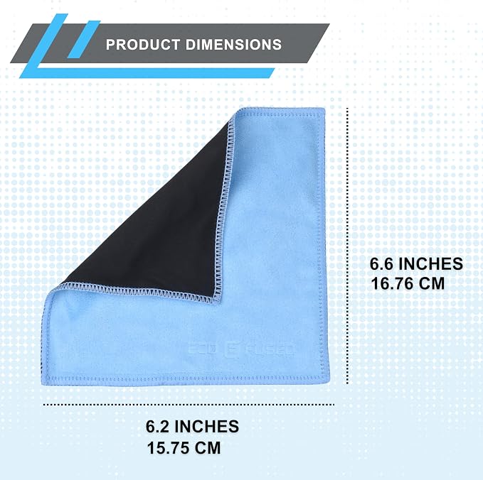 Eco-Fused Microfiber Cleaning Cloths - Image 6