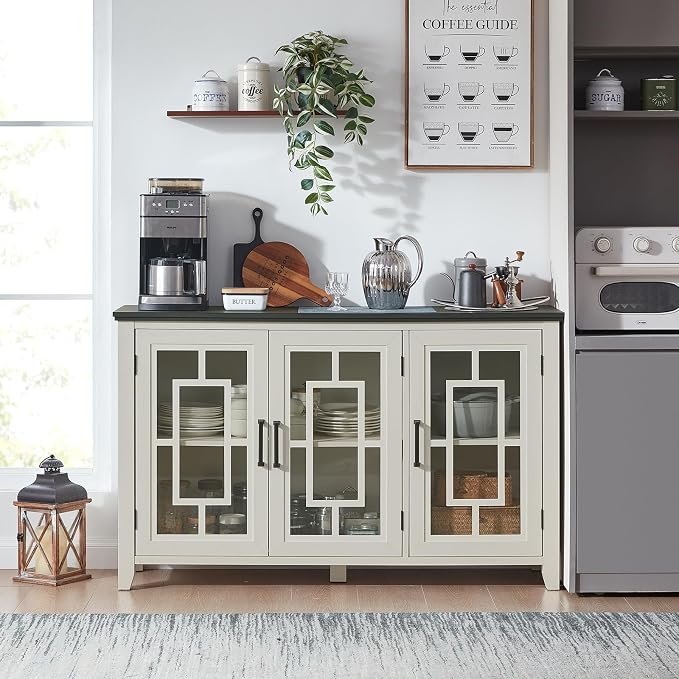 Joaxswe Large Sideboard Buffet Cabinet - Image 7