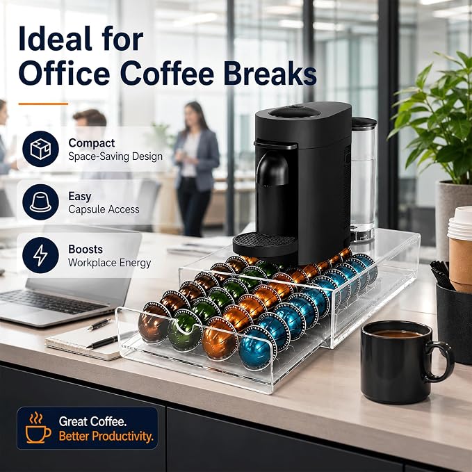 Coffee Pod Drawer Organizer Compatible - Image 4