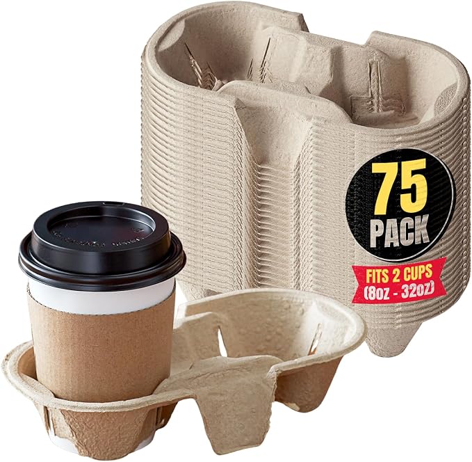 Drink Carrier 2 Cup, Cup Carriers by 1InTheHome