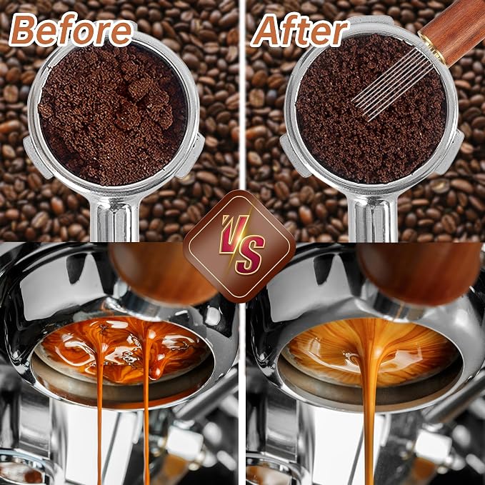 58mm Espresso Accessories Kit Spring Loaded Calibrated Espresso Tamper Espresso - Image 4