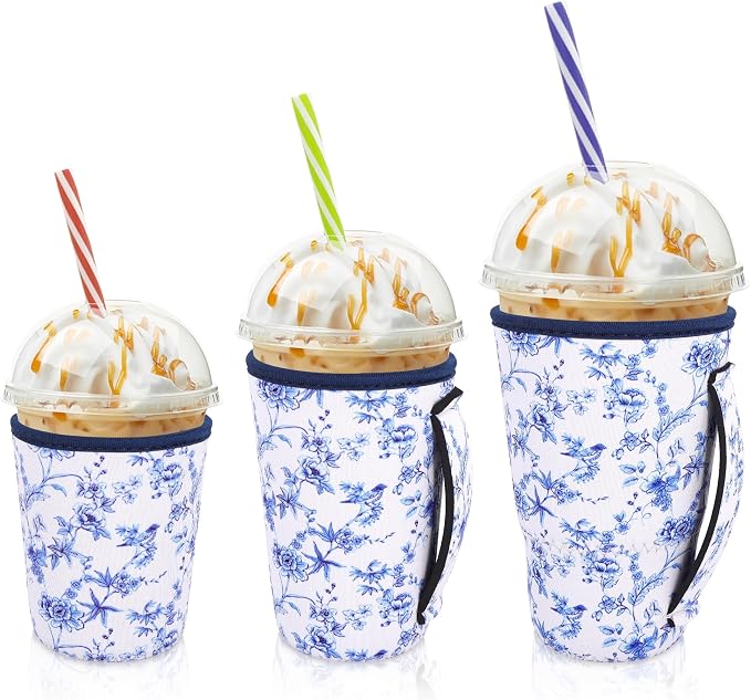 Iced Coffee Sleeve Insulator Sleeves by AJLTPA