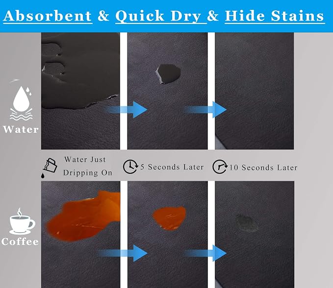 Coffee Mat for Countertops, Coffee Bar Accessories Fit Under Coffee Maker - Image 3