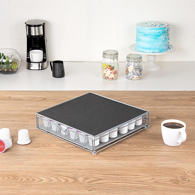 Restaurantware Restpresso 13 x 12.2 x 3 Inch Coffee Capsule Drawer 1 Heavy-Duty - Image 4