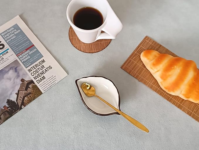 Coffee Spoon and Rest for Coffee Bar Accessories, Small Spoon Rest for Coffee - Image 2