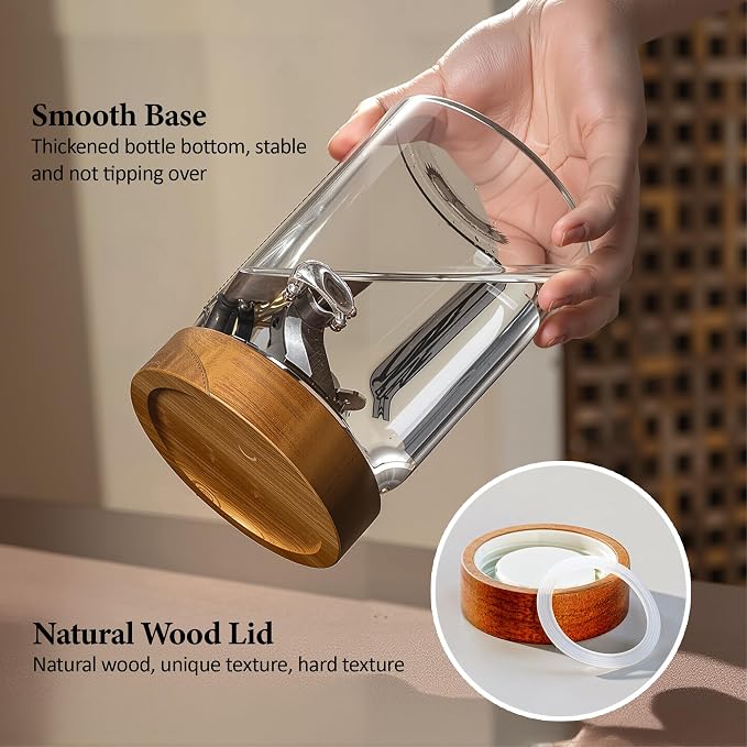18 oz/550 ml Glass Storage Canister - Image 4