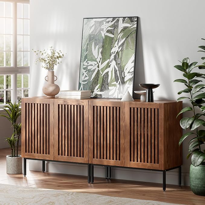 BVIUNTWO Set of 2 Accent Storage Cabinet by BVIUNTWOHOME