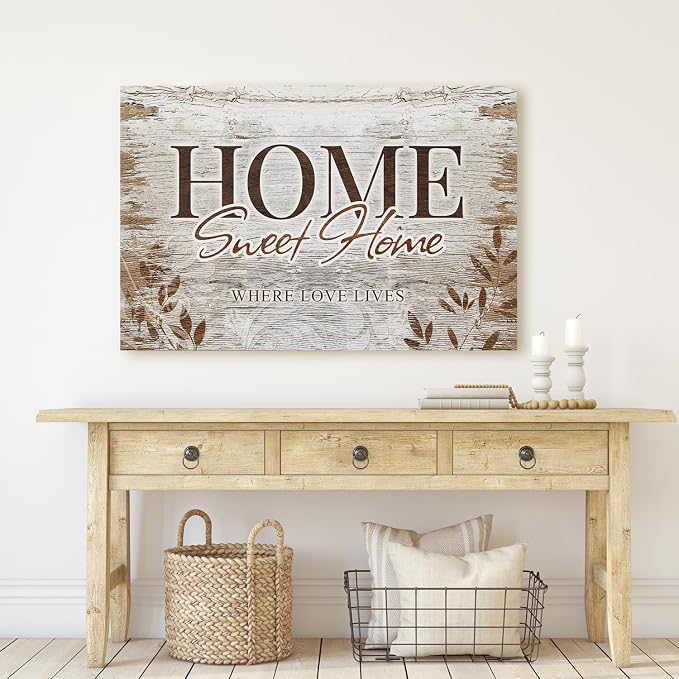 IPIC - Large Canvas Wall Art, Farmhouse Wall Art, Rustic Family Decor, Home - Image 2