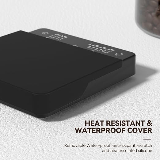 Rechargeable Coffee Scale with Auto Timing, Mini Espresso Scale with Timer - Image 8
