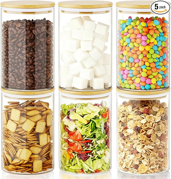 Glass Food Storage Containers by KOIKEY