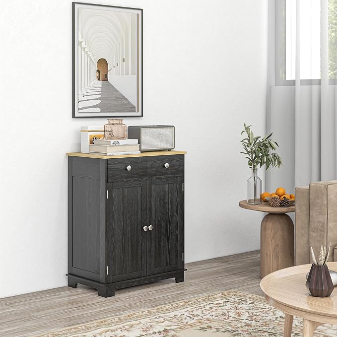 HOMCOM Sideboard Buffet Cabinet - Image 2