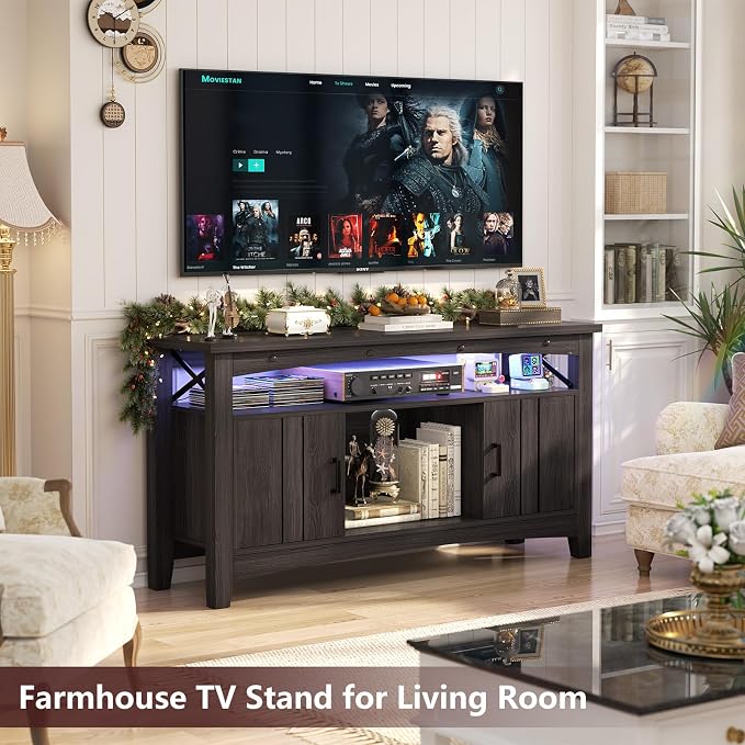 Armocity Farmhouse Bar Cabinet - Image 5