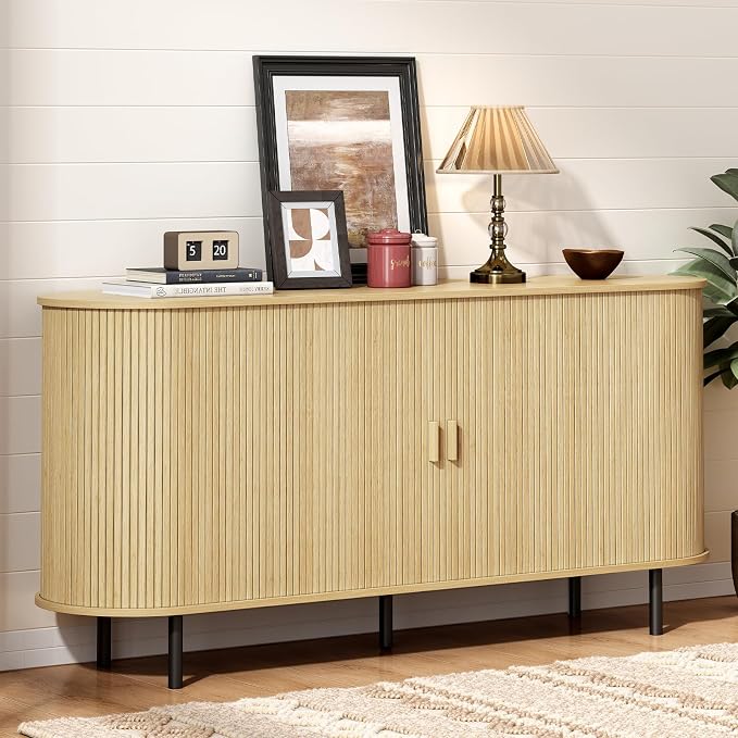 ONBRILL 63" Sideboard Buffet Cabinet by ONBRILL