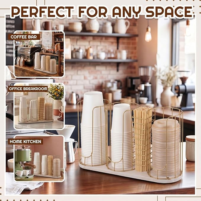 Geelin 18oz Adjustable Coffee Cup Dispenser - Image 4
