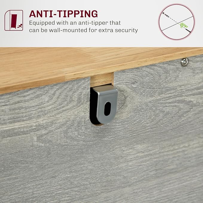 HOMCOM Sideboard Buffet Cabinet - Image 7