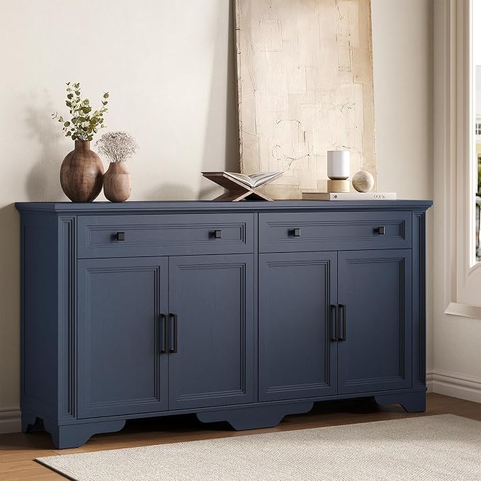 ONBRILL 63" Sideboard Buffet Cabinet, Kitchen Buffet Storage Cabinet, Large - Image 6