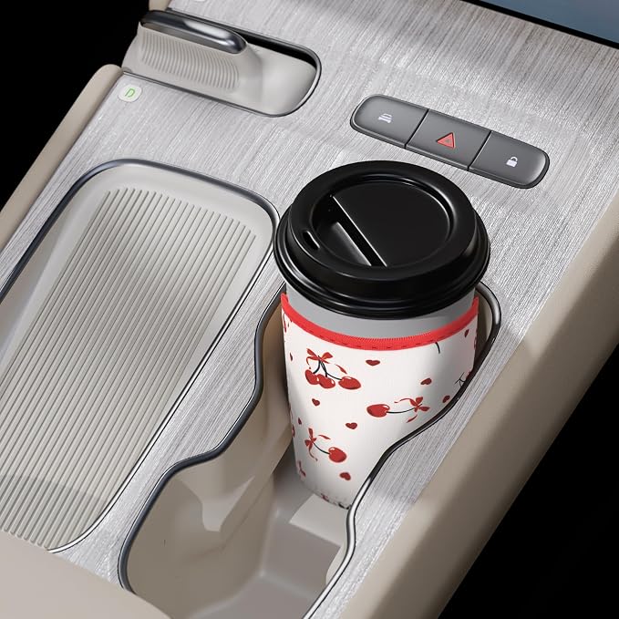 KJQJLY 3 Pack Reusable Iced Coffee Sleeves - Image 6
