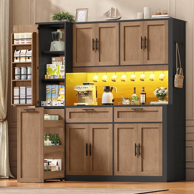 Itaar 71" Kitchen Pantry Cabinet by Itaar