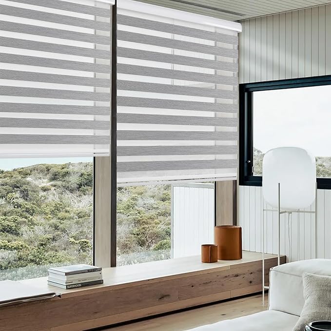 Joydeco Cordless Zebra Roller Shades - Image 5