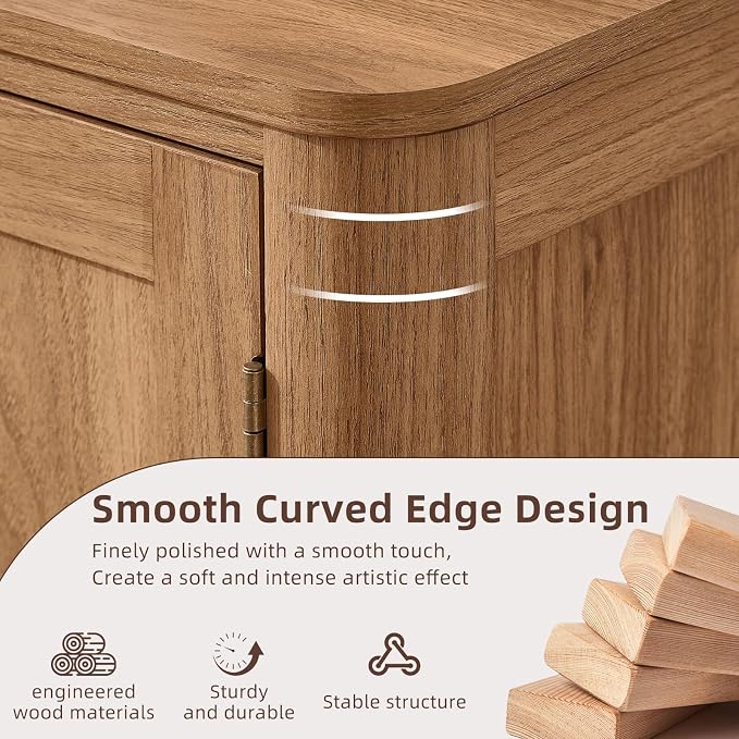 Joaxswe Sideboard Buffet Cabinet - Image 5