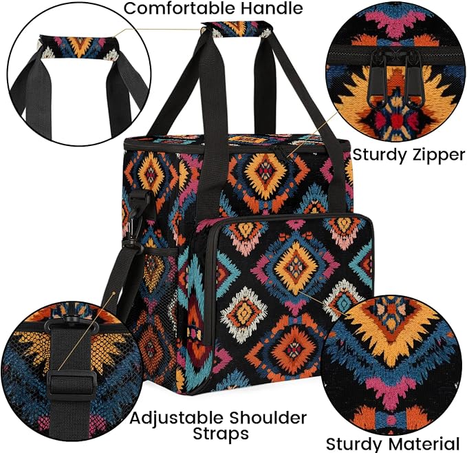 Coffee Maker Carring Bag Travel Storage Tote Bag Compatible - Image 3