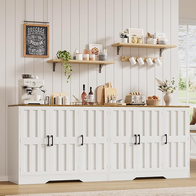 Modern Farmhouse Buffet Cabinet by vividwood