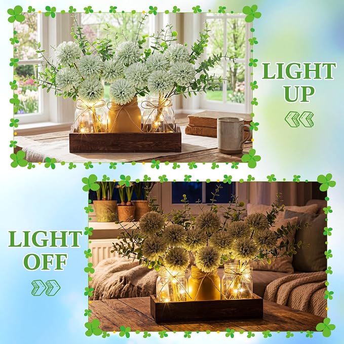 Suncalla 3 Pcs Green Centerpiece - Image 3