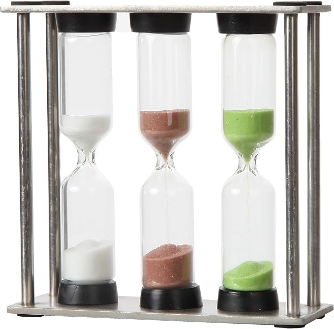 Lily's Home 3.75" Tall 3-in-1 Perfect Tea Timer, Includes 3, and 5 Minute Sand - Image 6