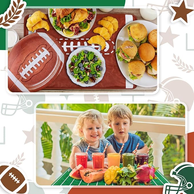 Reallnaive 2 Pcs Football Charcuterie Ice Mat Reusable Freezable Food Cooling - Image 7