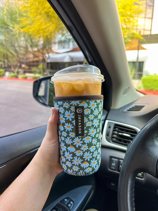 Sok It JavaSok Iced Coffee & Cold Soda Insulated Neoprene Cup Sleeve - Image 2