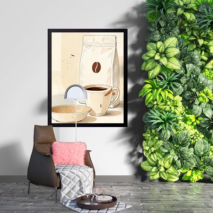 Lawrence Williams Designs Coffee Cup and Beans Poster - Image 7