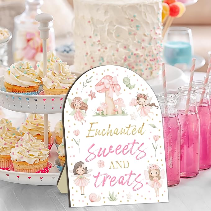 Sweets & Treats Table Sign, Fairy Bar Sign - Image 3