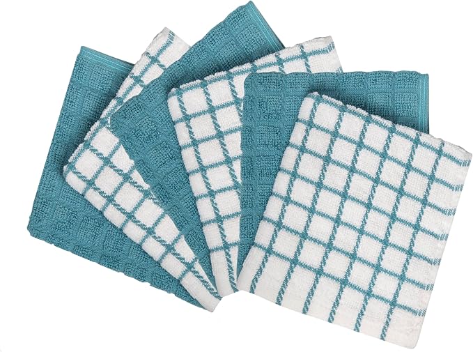 Bumble Dish Cloths | 12” x 12” | 100% Cotton Kitchen Towels | 405 GSM | Soft - Image 2