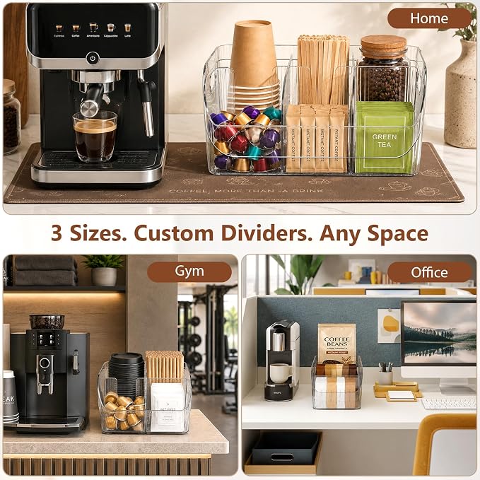 Set of 3 Coffee Station Organizer - Image 7